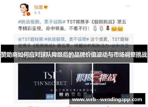 赞助商如何应对球队降级后的品牌价值波动与市场调整挑战 赞助商如何应对球队降级后的品牌价值波动与市场调整挑战